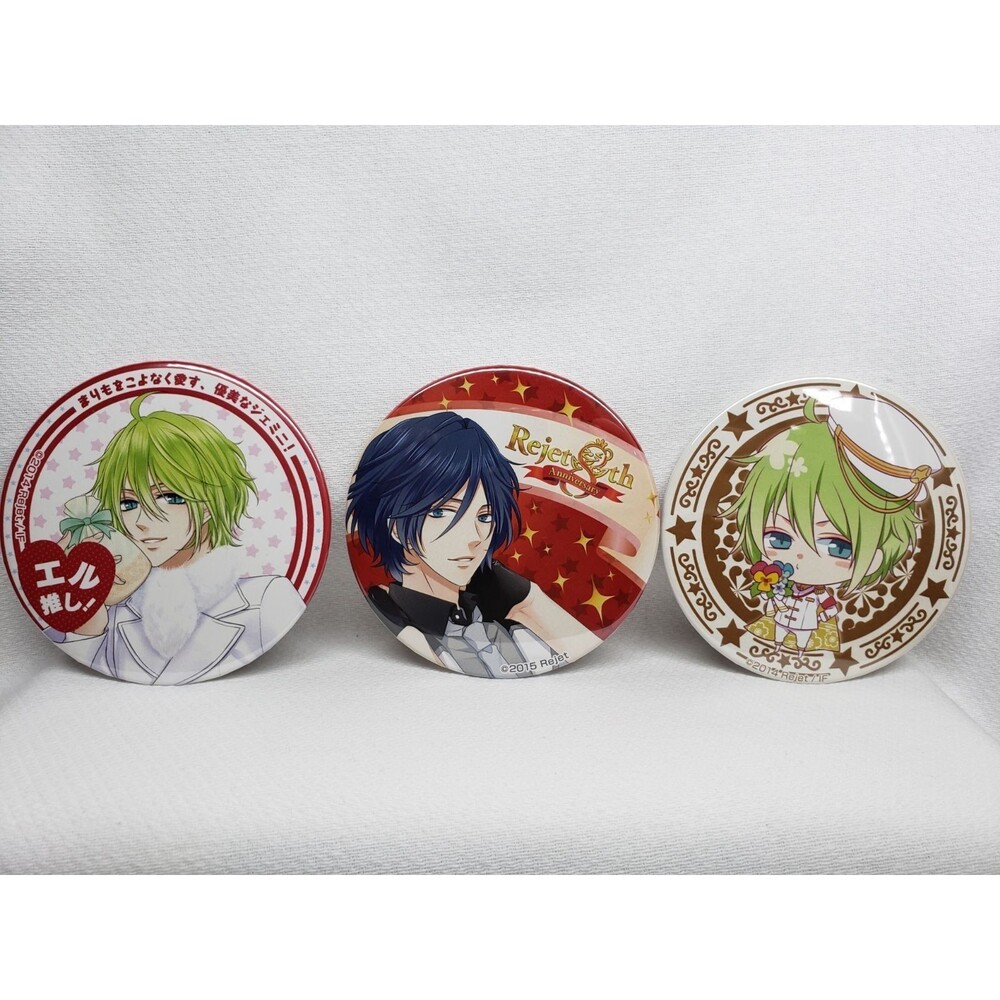 Cute Anime Boys Pin Set marginal #4 8th anniversary